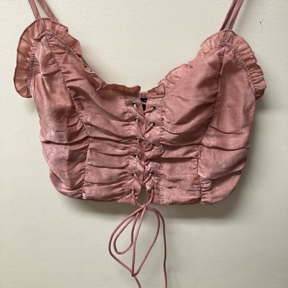 Satin camisole top